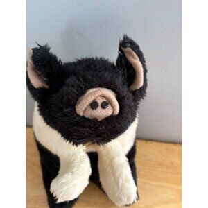 Country Critters Pig Hand Puppet Plush Farm Animal Toy Theater USA Pretend Play